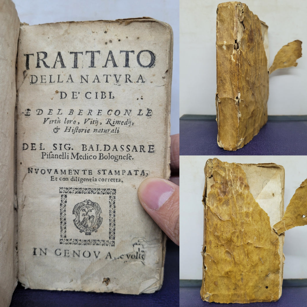 Trattato della natura de' cibi, e del bere con le virtu loro, vitij, rimedij, & historie naturali, 1584