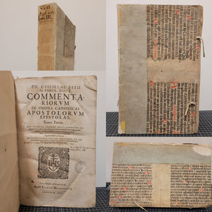 Commentariorum in omnes canonicas Apostolorum Epistolas. Tomus Tertius and Secundus, 1631