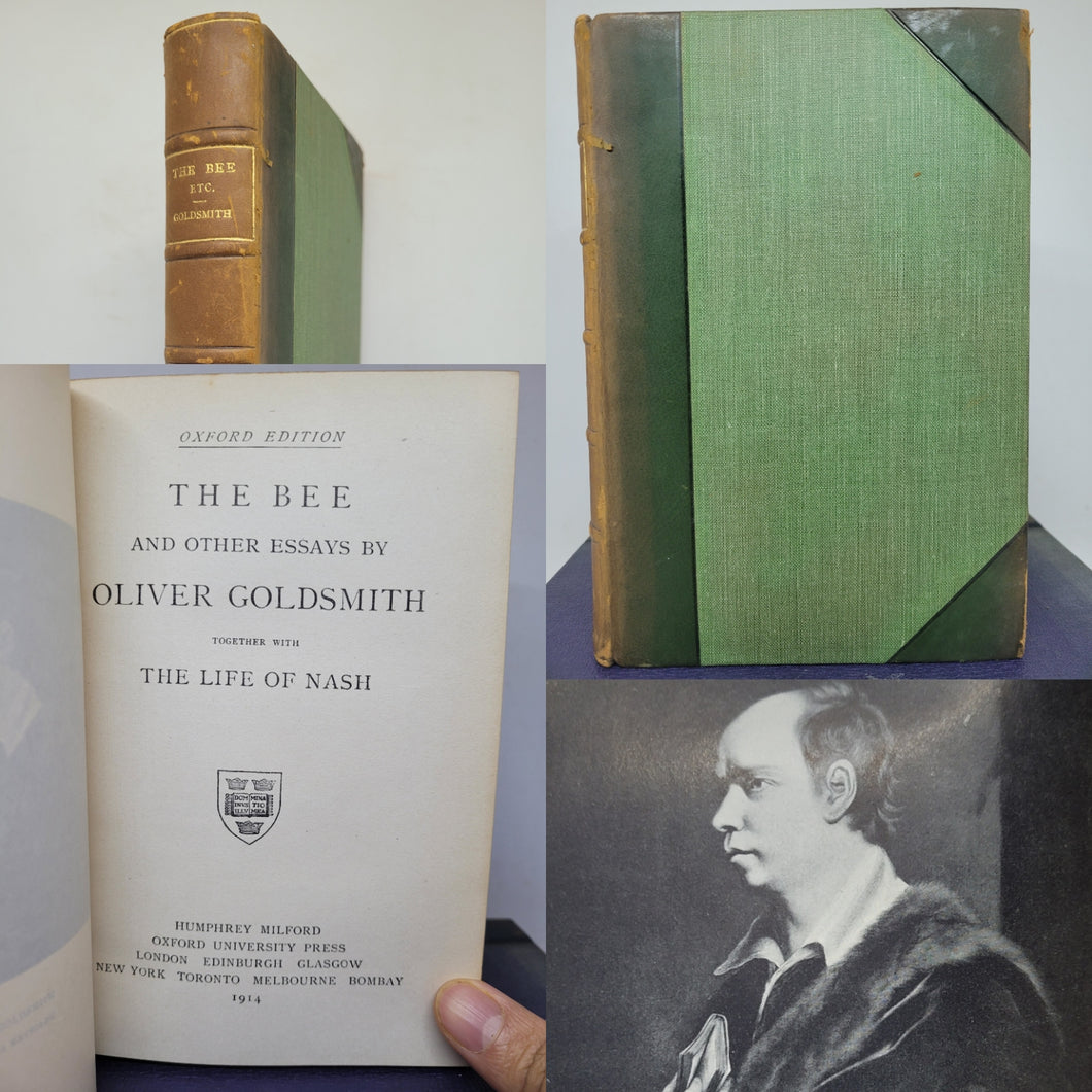 The Bee and Other Essays Together with the Life of Nash, 1914