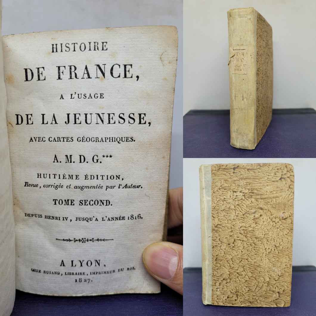 Histoire de France a l'usage de la Jeunesse, 1827