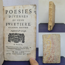 Load image into Gallery viewer, Poesies Diverses Du Sieur Furetiere, 1664