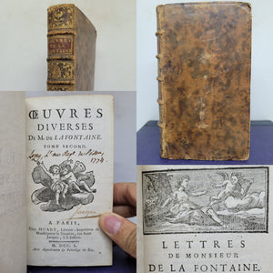 Oeuvres Diverses De M. De La Fontaine. Tome Second, 1750