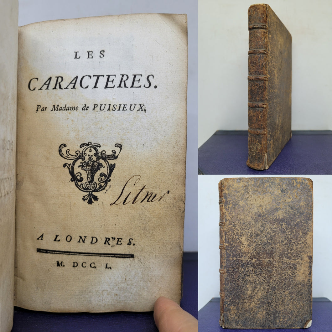 Les Caracteres, 1750