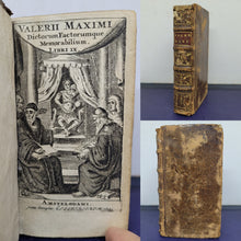 Load image into Gallery viewer, Valerii Maximi Dictorum Factorumque Memorabilium Libri IX, 1690