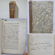 Load image into Gallery viewer, Lettres Edifiantes. Manuscript Copy and Extracts of Letters, 18th Century