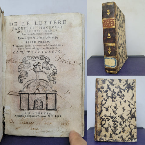 De Le Lettere Facete Et Piacevoli Di Diversi Grandi Huomini, & Chiari Ingegni, 1565