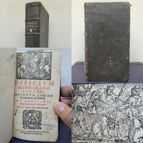 Officium Hebdomadae Sanctae, Secundum Curiam Romanam: ad Missalis, et Breviarii reformatorum rationem, 1587